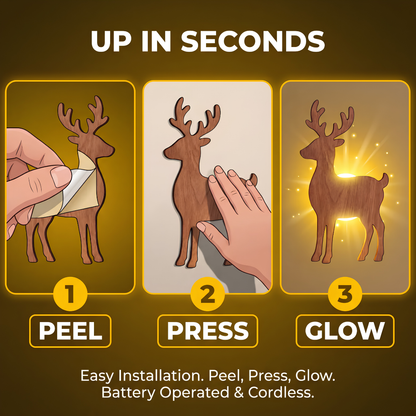 ReindeerGlow™ Wall Decorations